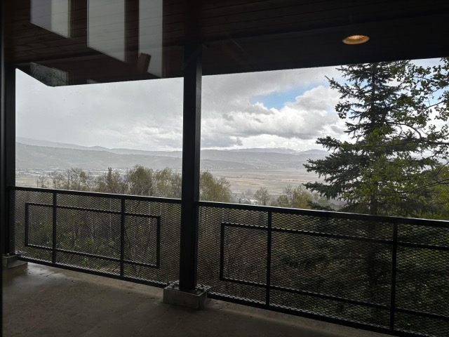 View from the Lodge deck